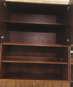 Wall Unit, Solid Wood, Lighting, Rosewood