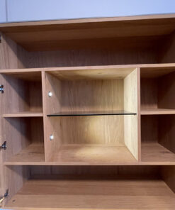 Designer Display Cabinet, Vogelauer, Oakwood