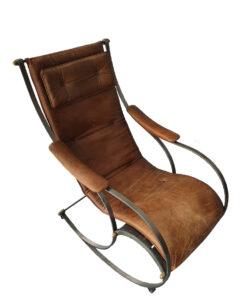 Brown Designer Relax Leather Chair
