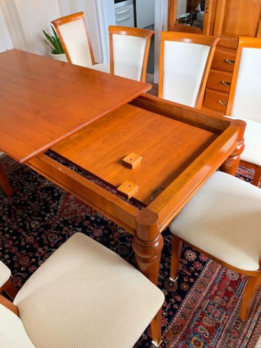 Dining Room Table, Cherry Tree Wood, Vintage
